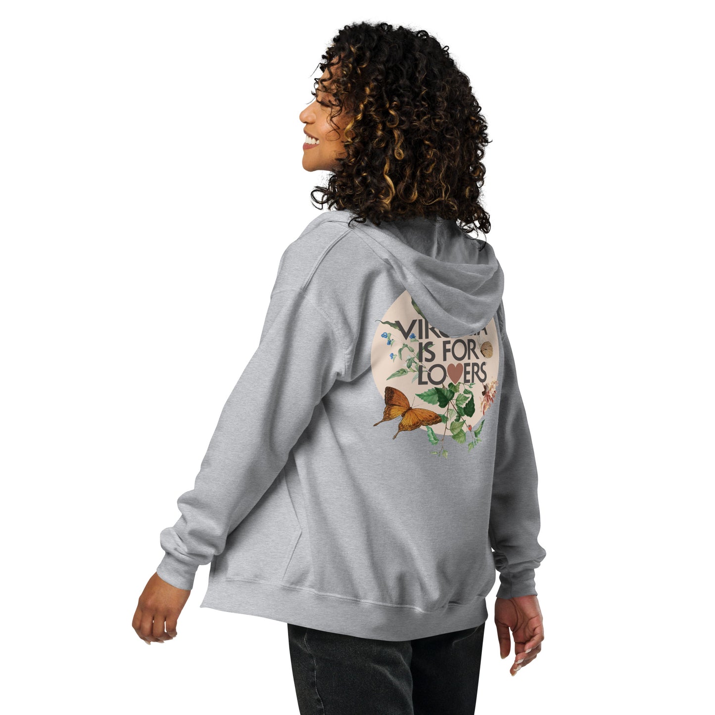 Virginia Is For Plant Lovers Unisex heavy blend zip hoodie